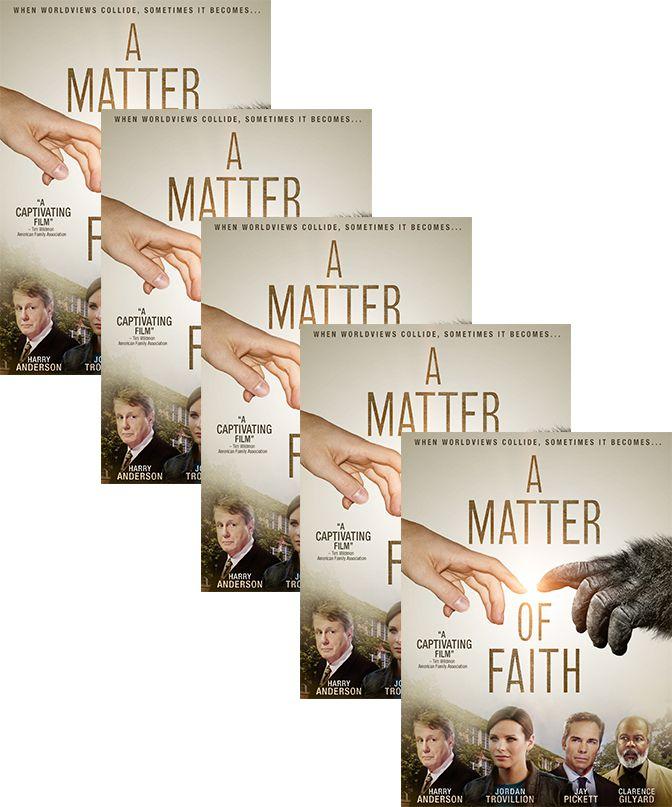 A Matter of Faith - DVD 5-Pack – ChristianMovies.com