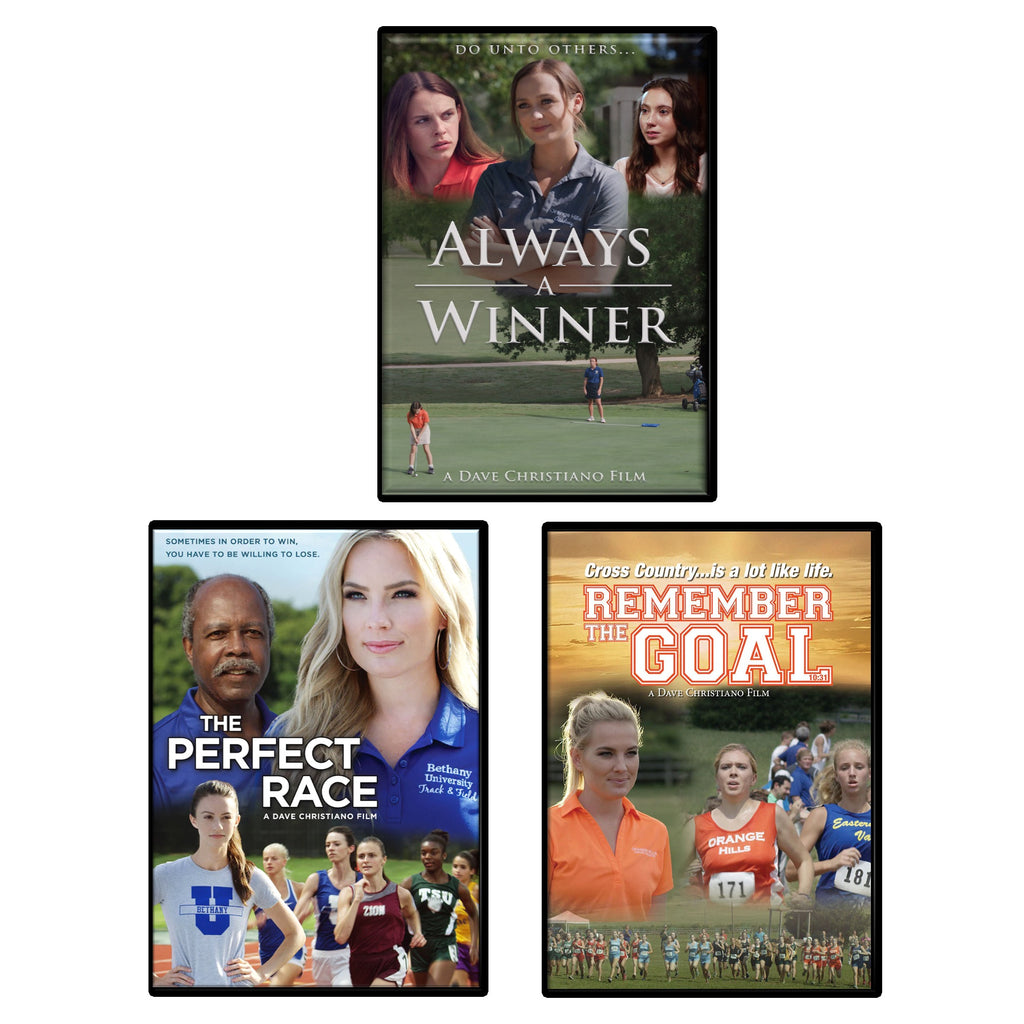 Always A Winner, The Perfect Race Remember the Goal DVD pack