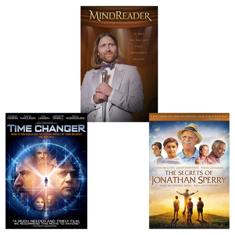 Mindreader, Time Changer, The Secrets of Jonathan Sperry - DVD 3-pack