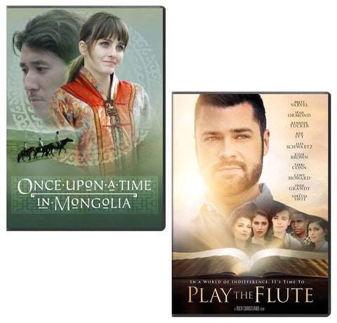Once Upon a Time in Mongolia & Play The Flute - DVD 2-Pack