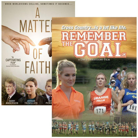 remember the goal matter faith movie dvd 2 pack
