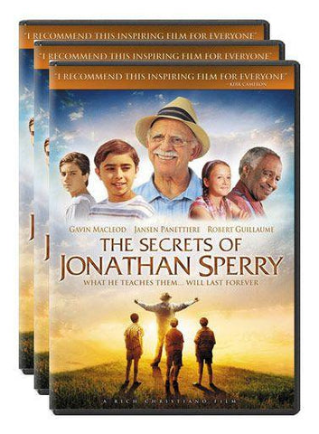 the secrets of jonathan sperry movie dvd 3 pack